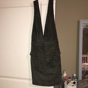 Brand New Umgee corduroy overall dress